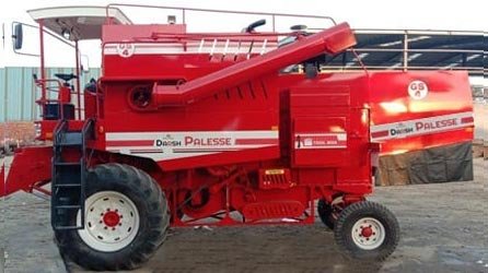 Wheel Type Multicrop Combine Harvester